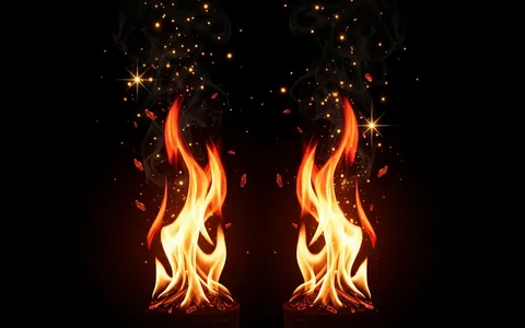 fire-sparkles+h92v/27 loop preview