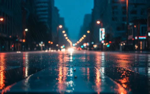 rainy-city-night+gd4m/10 loop preview