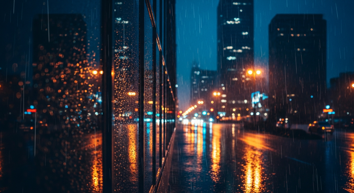 rainy-city-night+11bb/4 loop preview